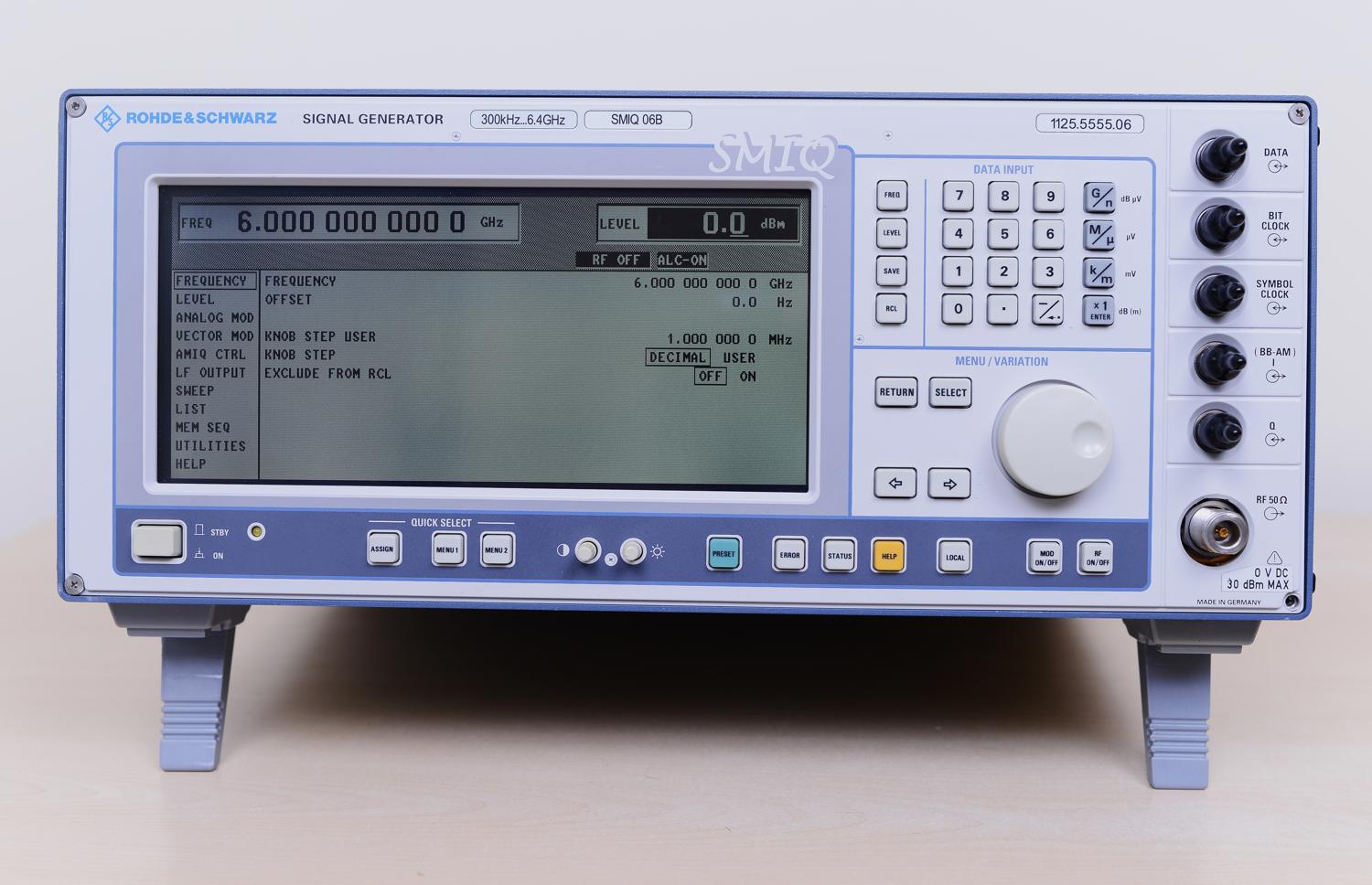 Генератор сигналов Rohde & Schwarz SMIQ06B векторный
